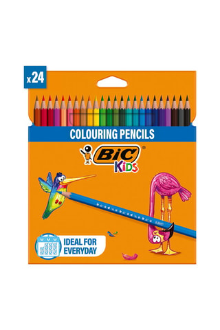 24 crayons de couleur Kids Tropicolors - Dès 5 ans