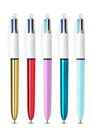 5 stylos-bille 4 couleurs My 4 Colours Box - 8 encres