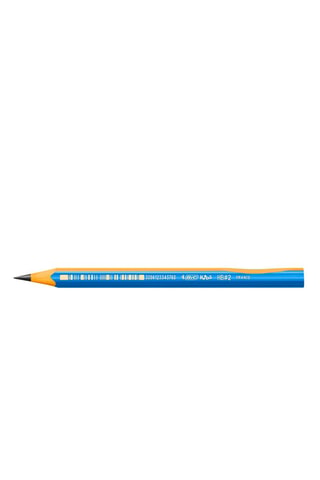 2 BIC Kids Crayons à Papier d'Apprentissage Triangulaires Extra-Larges HB - Coloris aléatoire