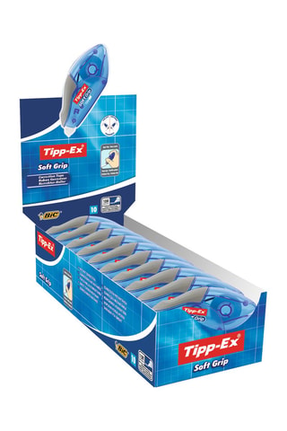 10 correcteurs Tipp-Ex Soft Grip ruban  - 10 m x 4,2 mm