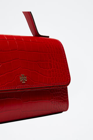 Sac à main en cuir - Rouge