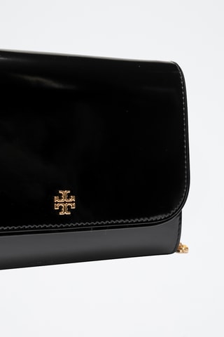 Sac bandoulière en cuir - Noir