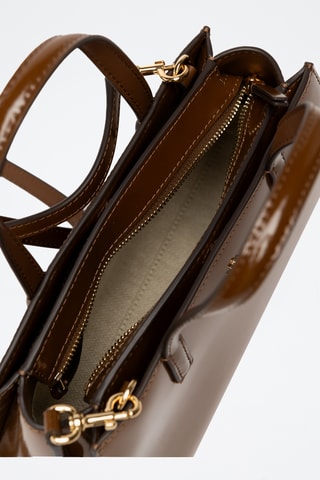 Sac à main en cuir - Marron