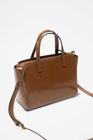 Sac à main en cuir - Marron