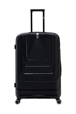 Valise cabine et valise grand volume Galina (S/L) - 55,5/74,5 cm - Noir