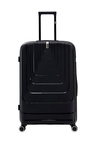 Valise semaine et valise grand volume Galina (M/L) - 65/74,5 cm - Noir