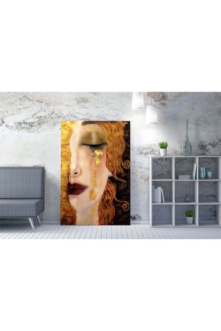 Quadro "Lágrimas de Freya"- Gustav Klimt - 70 x 100 cm - Reprodução