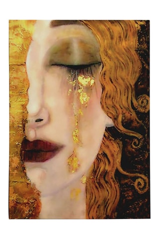 Quadro "Lágrimas de Freya"- Gustav Klimt - 70 x 100 cm - Reprodução