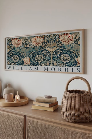 Quadro «Honeysuckle» William Morris - 50 x 120 cm