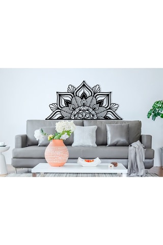 Decoração de parede Berceste - 160 x 81 cm - Preto