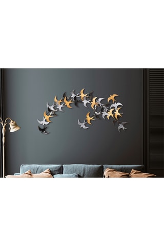 Decoração de parede - 137 x 62 cm - Multicolor