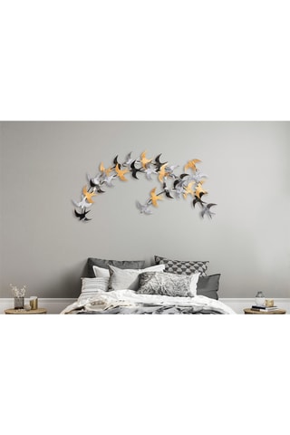 Decoração de parede - 137 x 62 cm - Multicolor