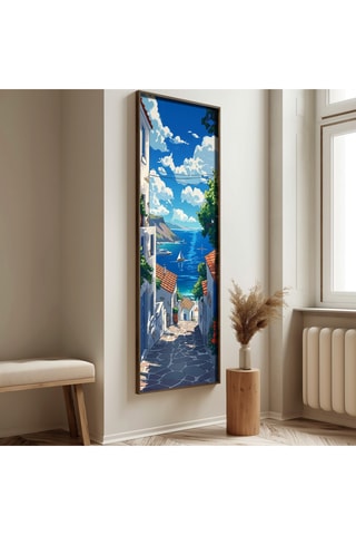 Quadro em pinho - 40 x 120 cm