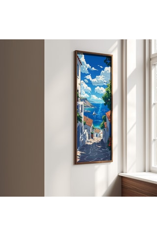 Quadro em pinho - 40 x 120 cm