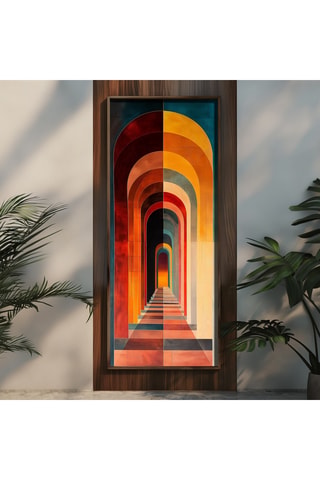 Quadro em pinho - 40 x 120 cm