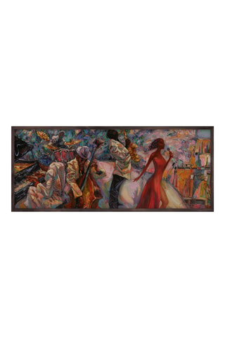 Quadro em madeira- 33 x 70 cm