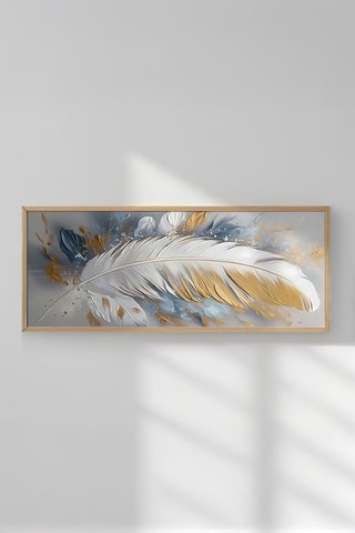Quadro em madeira- 33 x 70 cm