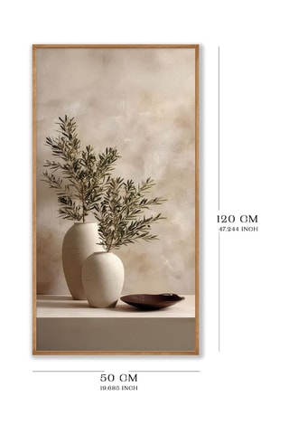Cuadro de madera - 120 x 50 cm