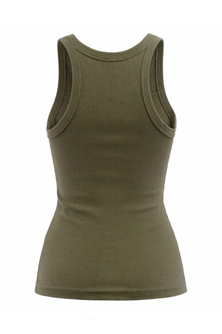 Camisola de alças - Verde