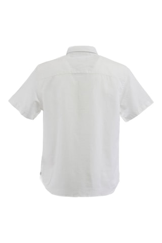 Camisa em linho - Branco - Branco
