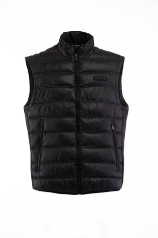Colete acolchoado - Preto - Preto