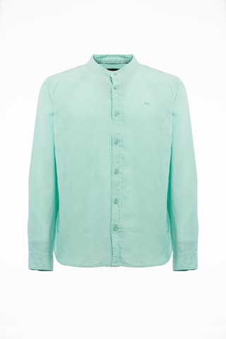 Camisa em linho - Verde-claro - Verde