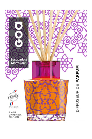 Ambientador de varillas Goatier - Escapada a Marrakech - 200 ml