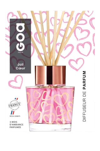 Ambientador de varillas Goatier - Joli Cœur - 200 ml