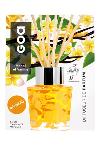 Ambientador de varillas Goatier - Monoi y vainilla - 200 ml