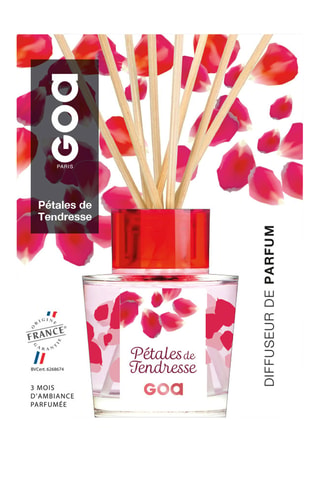 Ambientador de varillas Goatier - Pétales de Tendresse - 200 ml