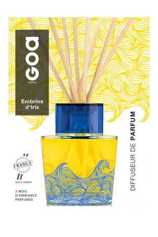 Ambientador de varillas Goatier - Embruns d'Iris - 200 ml