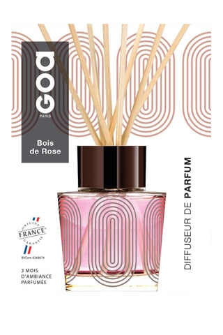 Ambientador de varillas Goatier - Palo de rosa - 200 ml