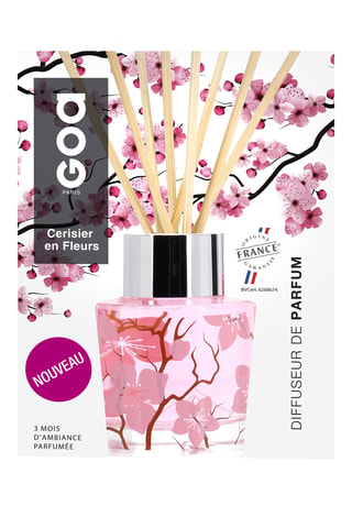 Ambientador de varillas Goatier - Cerezo en flor - 200 ml