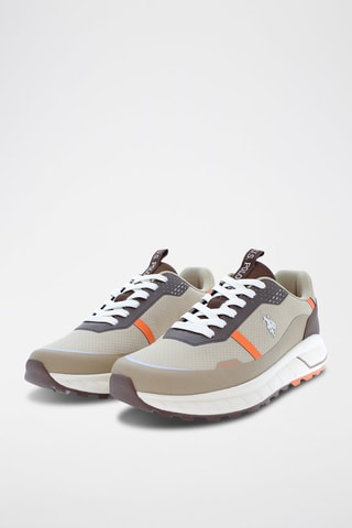 Zapatillas Seth - Beige y marrón