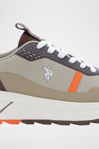 Zapatillas Seth - Beige y marrón