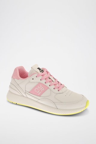 Zapatillas de piel