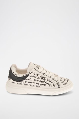 Zapatillas de piel