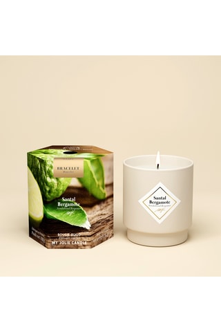 Geurkaars "Santal Bergamote” en Armband