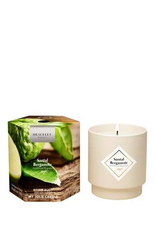 Geurkaars "Santal Bergamote” en Armband