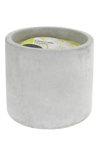 Geurkaars Citroengras Beton