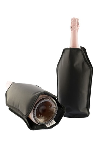 Bolsa refrigerante y tapón de champán Apérichic - Negro