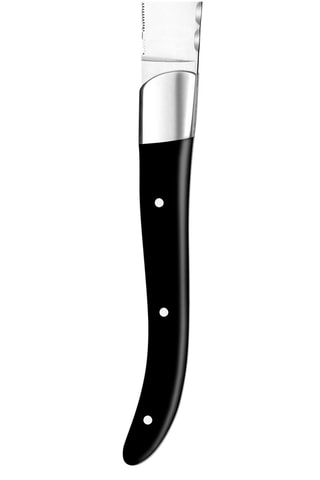 6 cuchillos chuleteros de acero inoxidable - 22,5 cm