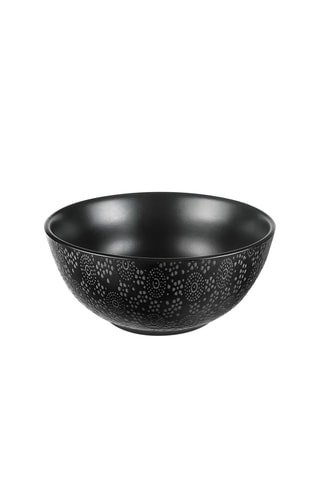 6 boles de gres Black Japan - 60 cl