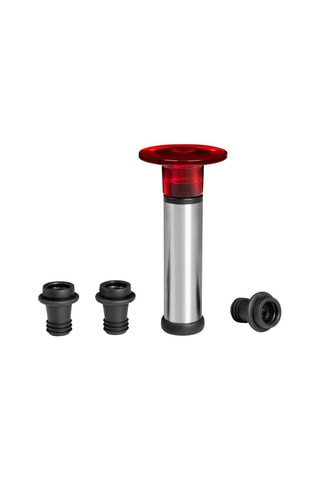 Bomba de vacío con 3 tapones de acero inoxidable Aero