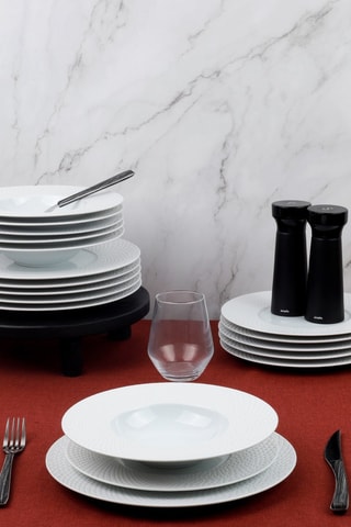 Vajilla de porcelana Sherane - 18 piezas