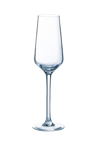 2 estuches de 4 copas de champán de ciristalino Diamantis - 23 cl