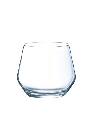 2 estuches de 4 vasos Diamantis de cristalino - 36 cl