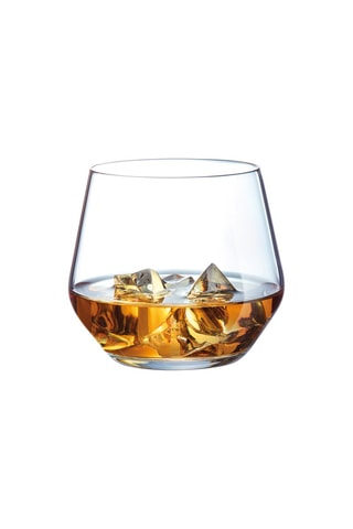 2 estuches de 4 vasos Diamantis de cristalino - 36 cl