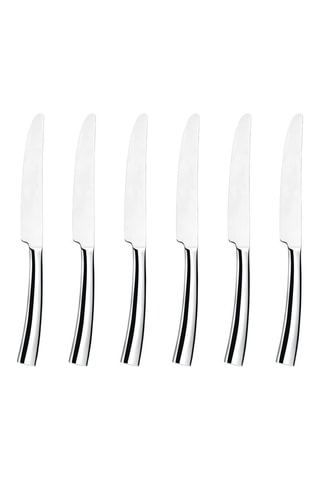 6 cuchillos para fruta de acero inoxidable Diane - 19 cm