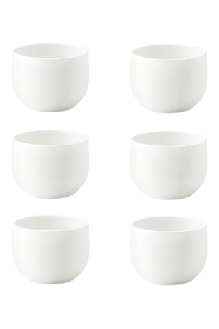 6 tazas de expreso de porcelana Côme - 9 cl